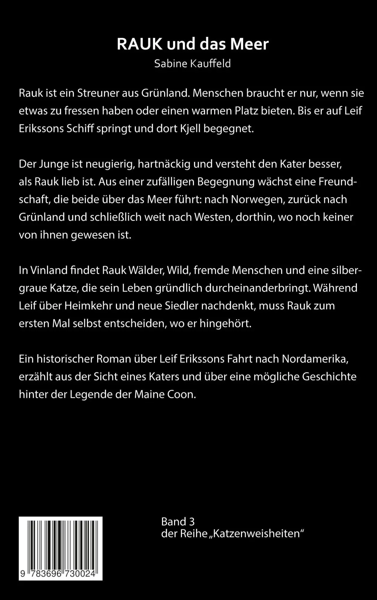 Rückseite: 9783696730024 | RAUK und das Meer | Sabine Kauffeld | Taschenbuch | 260 S. | Deutsch