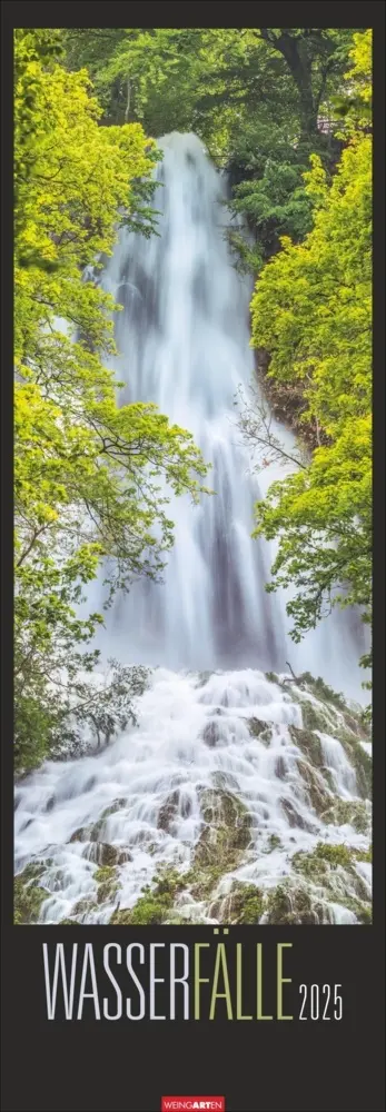 Cover: 9783839900024 | Wasserfälle Kalender 2025 | Kalender | Spiralbindung | Kalender | 2025