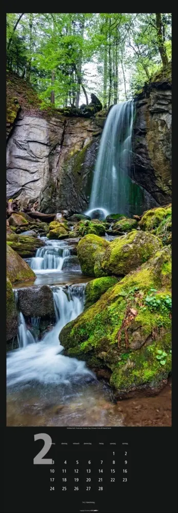 Bild: 9783839900024 | Wasserfälle Kalender 2025 | Kalender | Spiralbindung | Kalender | 2025