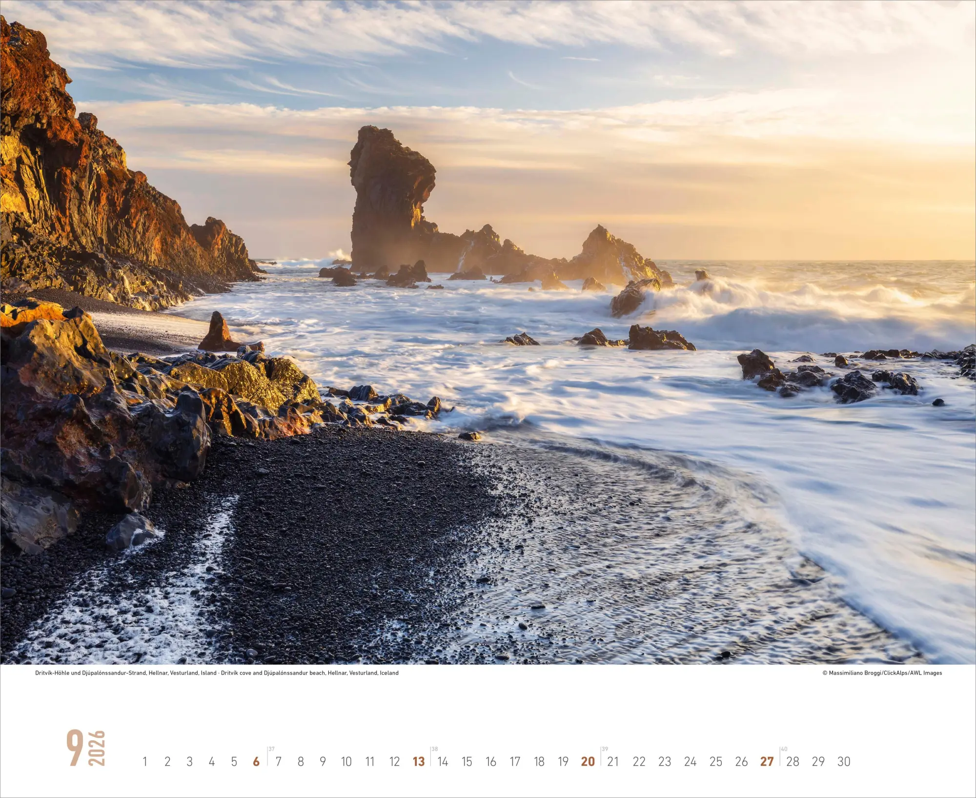 Bild: 4069095000124 | ALPHA EDITION - Nordische Impressionen 2026 - 52 x 42,5 cm | Kalender