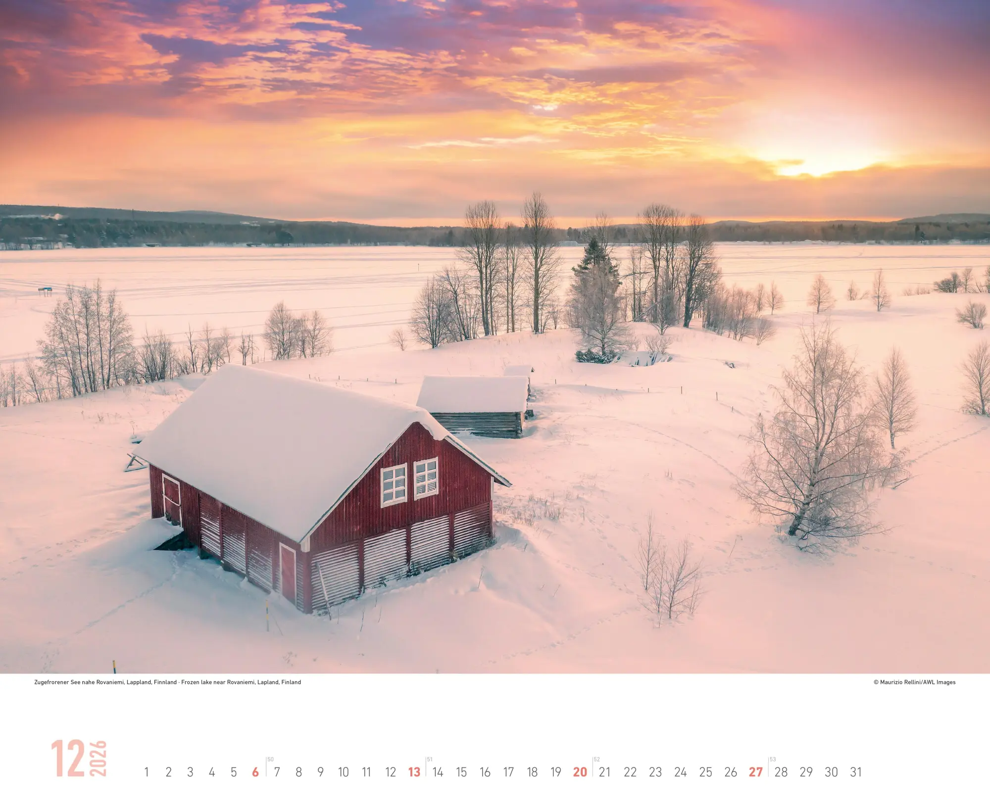 Bild: 4069095000124 | ALPHA EDITION - Nordische Impressionen 2026 - 52 x 42,5 cm | Kalender