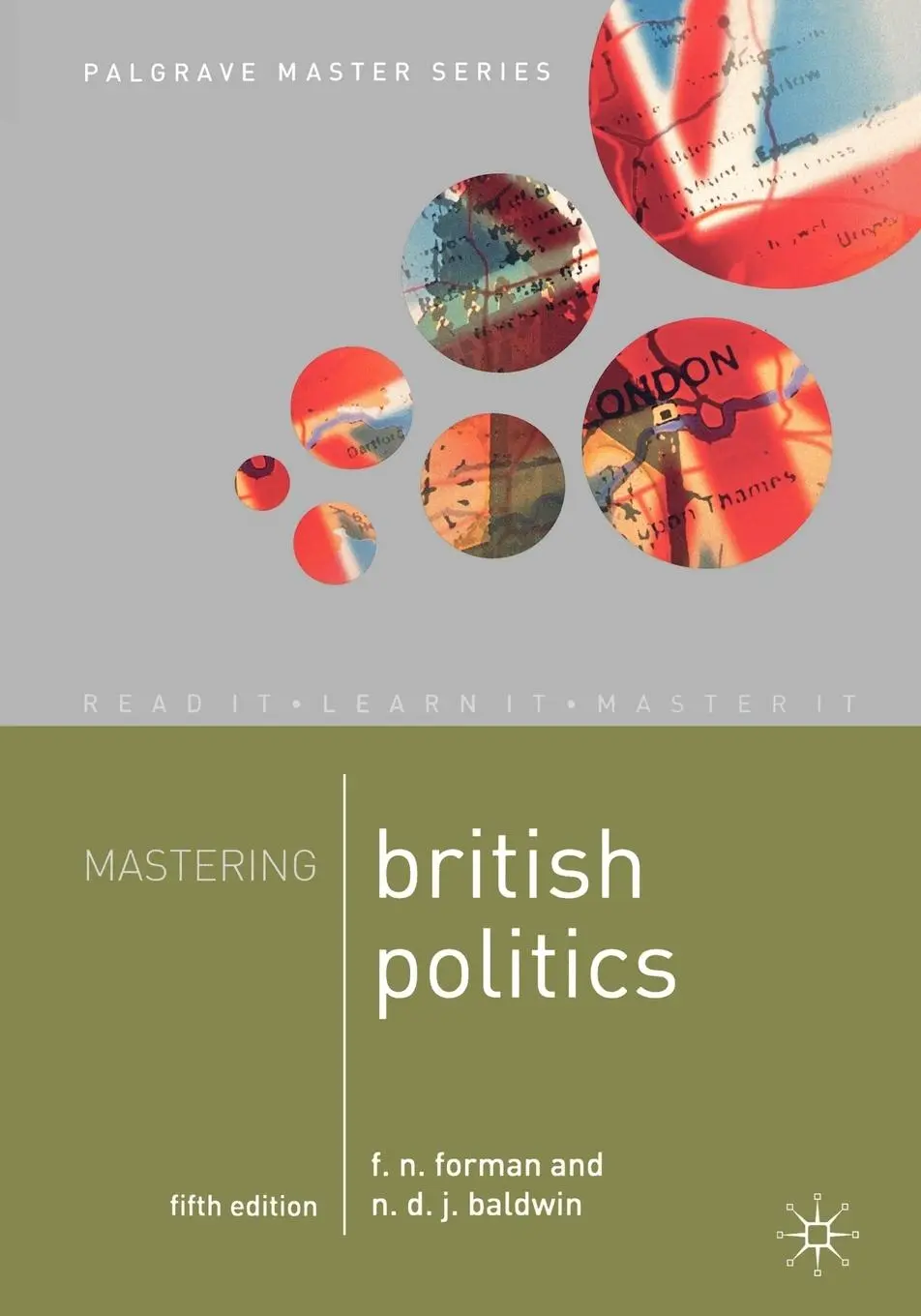 Cover: 9780230000124 | Mastering British Politics | F. N. Forman (u. a.) | Taschenbuch | 2006