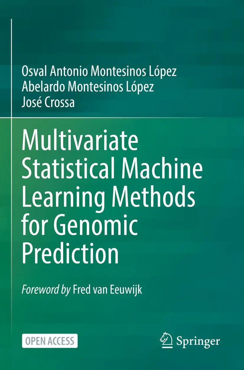 Cover: 9783030890124 | Multivariate Statistical Machine Learning Methods for Genomic...