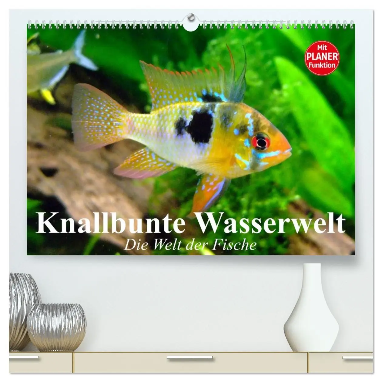 Cover: 9783457990124 | Knallbunte Wasserwelt. Die Welt der Fische (hochwertiger Premium...