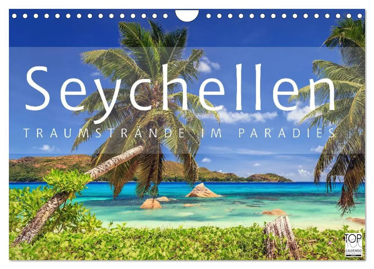 Cover: 9783516080124 | Seychellen Traumstrände im Paradies (Wandkalender 2026 DIN A4...