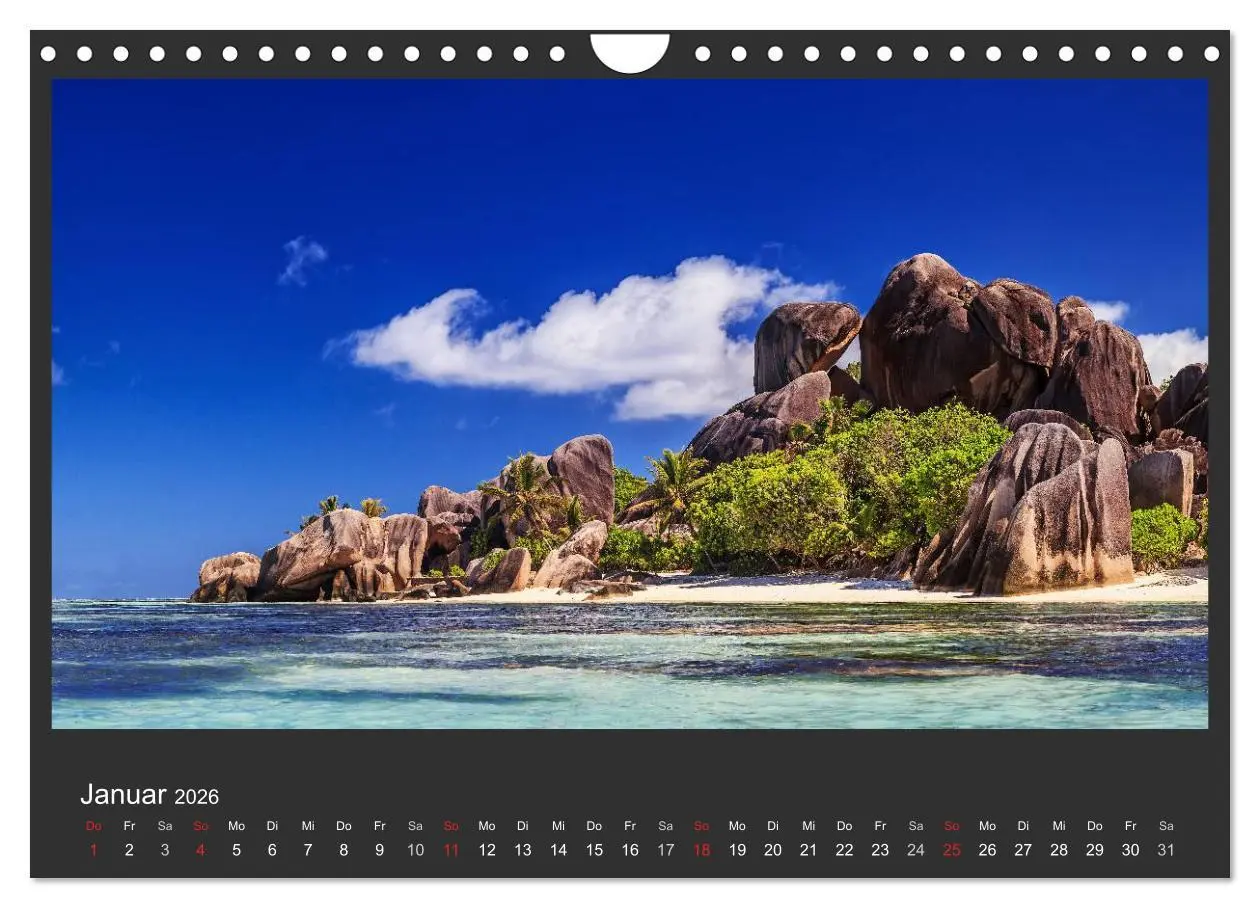 Bild: 9783516080124 | Seychellen Traumstrände im Paradies (Wandkalender 2026 DIN A4...