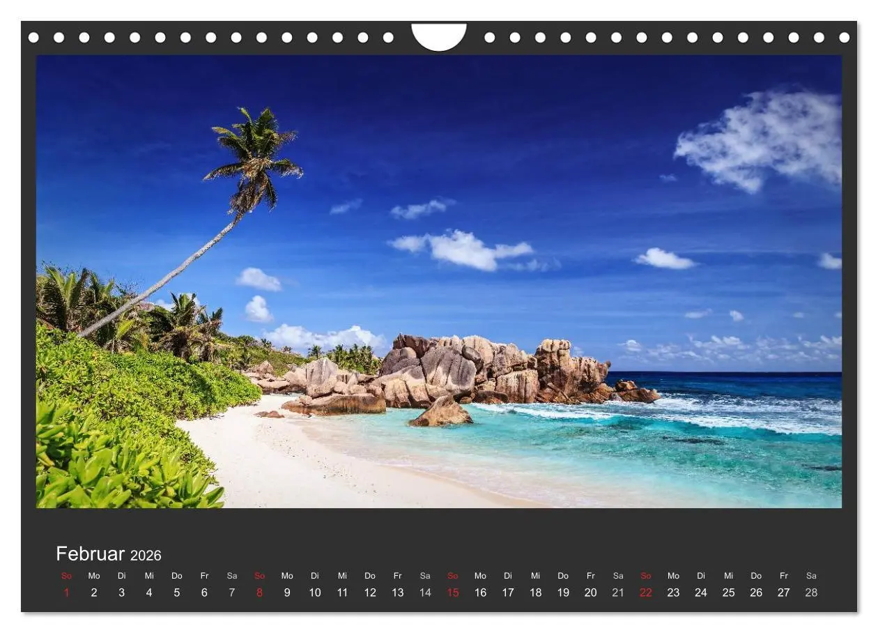 Bild: 9783516080124 | Seychellen Traumstrände im Paradies (Wandkalender 2026 DIN A4...