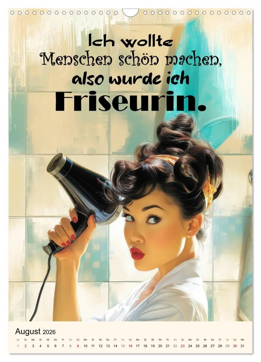 Bild: 9783516600124 | Friseursprüche, Spaß rund um Frisuren, Kamm und Schere...
