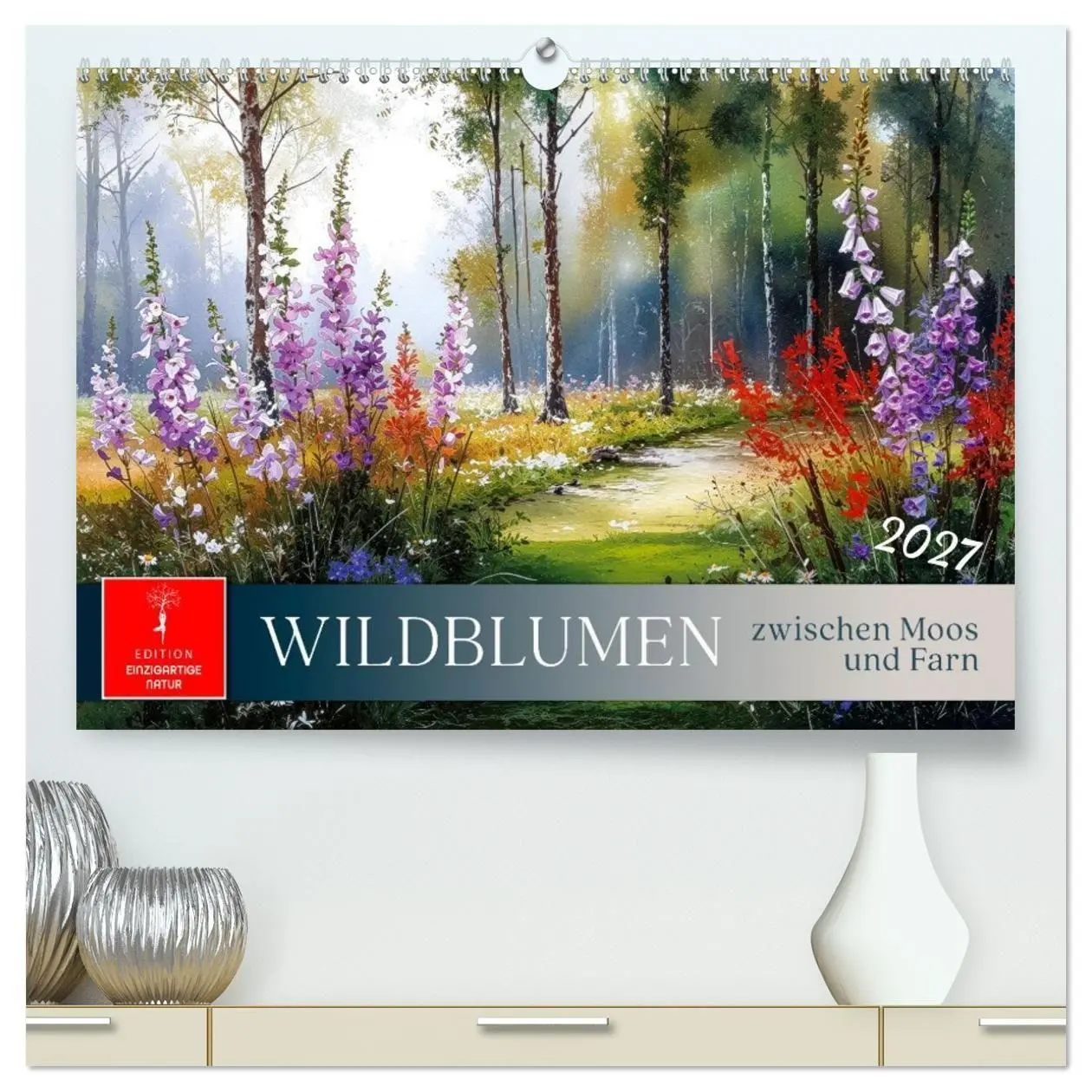Cover: 9783516770124 | Wildblumen zwischen Moos und Farn (hochwertiger Premium...