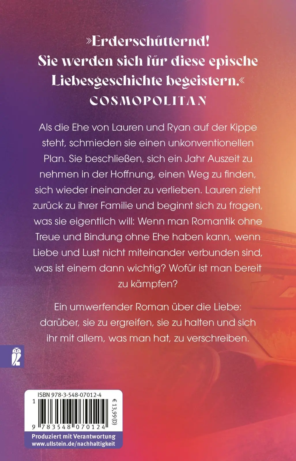 Rückseite: 9783548070124 | After I Do | Taylor Jenkins Reid | Taschenbuch | 464 S. | Deutsch