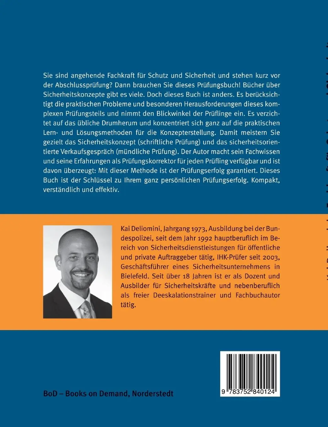 Rückseite: 9783752840124 | Fachkraft für Schutz und Sicherheit: So meistern Sie das...