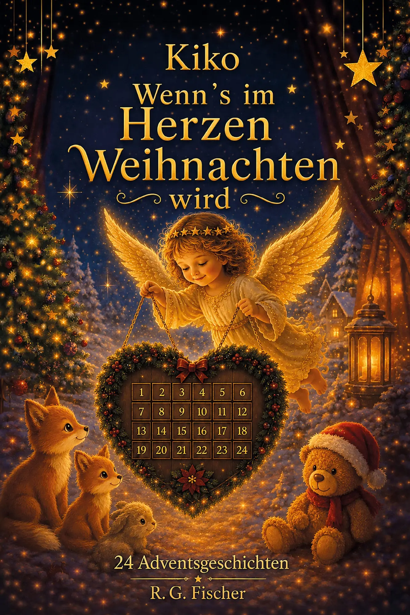 Cover: 9783830120124 | Wenn's im Herzen Weihnachten wird | 24 Adventsgeschichten | Kiko
