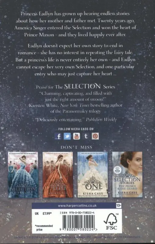 Rückseite: 9780007580224 | Selection 4. The Heir | Kiera Cass | Taschenbuch | 356 S. | Englisch