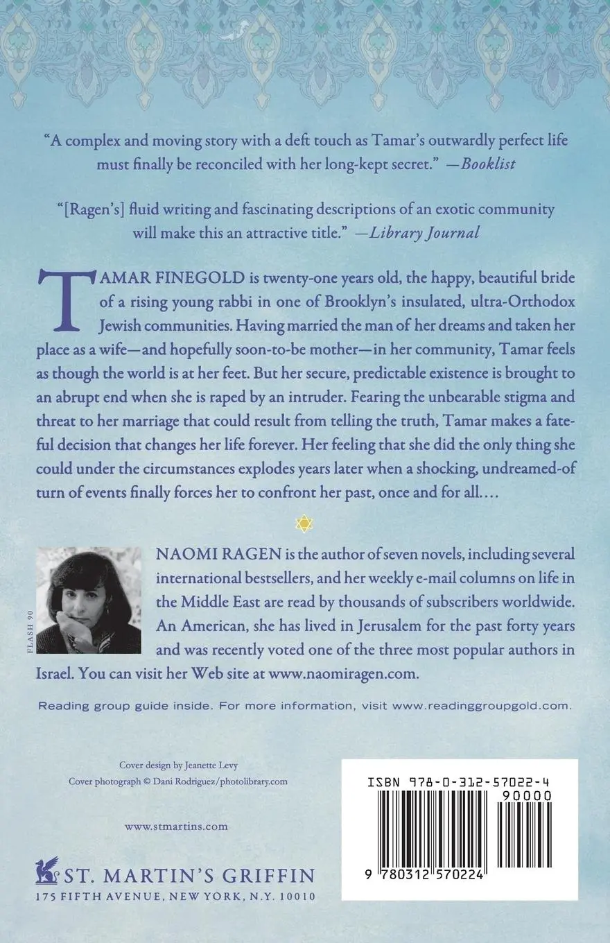 Rückseite: 9780312570224 | The Sacrifice of Tamar | Naomi Ragen | Taschenbuch | Englisch | 2010