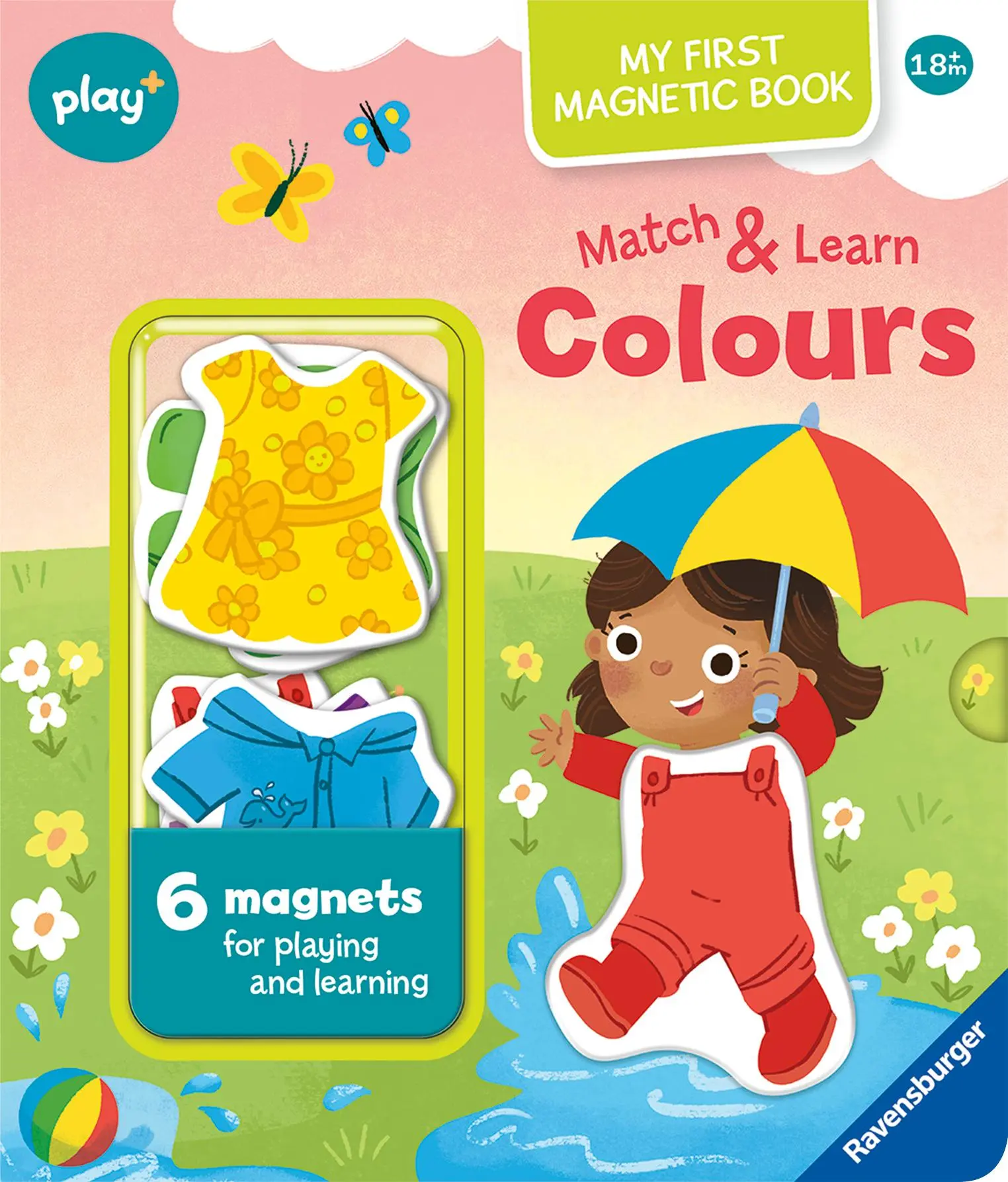 Cover: 9783380970224 | Play+ My first Magnetic Book: Match and Learn Colours | Orso | Buch