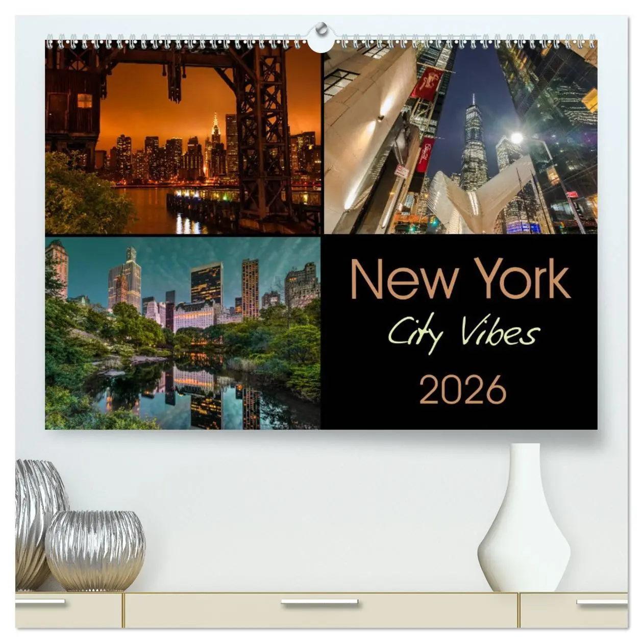 Cover: 9783457740224 | New York City Vibes (hochwertiger Premium Wandkalender 2026 DIN A2...