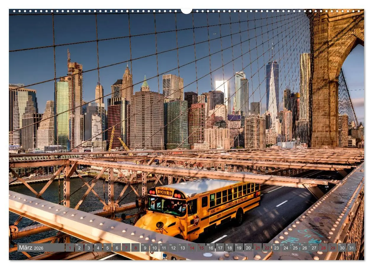 Bild: 9783457740224 | New York City Vibes (hochwertiger Premium Wandkalender 2026 DIN A2...