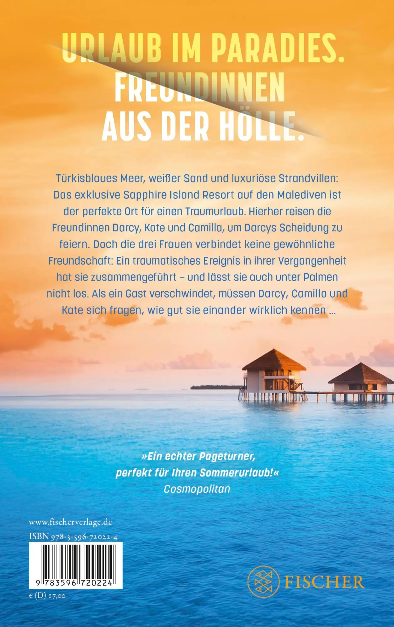 Rückseite: 9783596720224 | Bad Tourists | Caro Carver | Taschenbuch | 448 S. | Deutsch | 2025