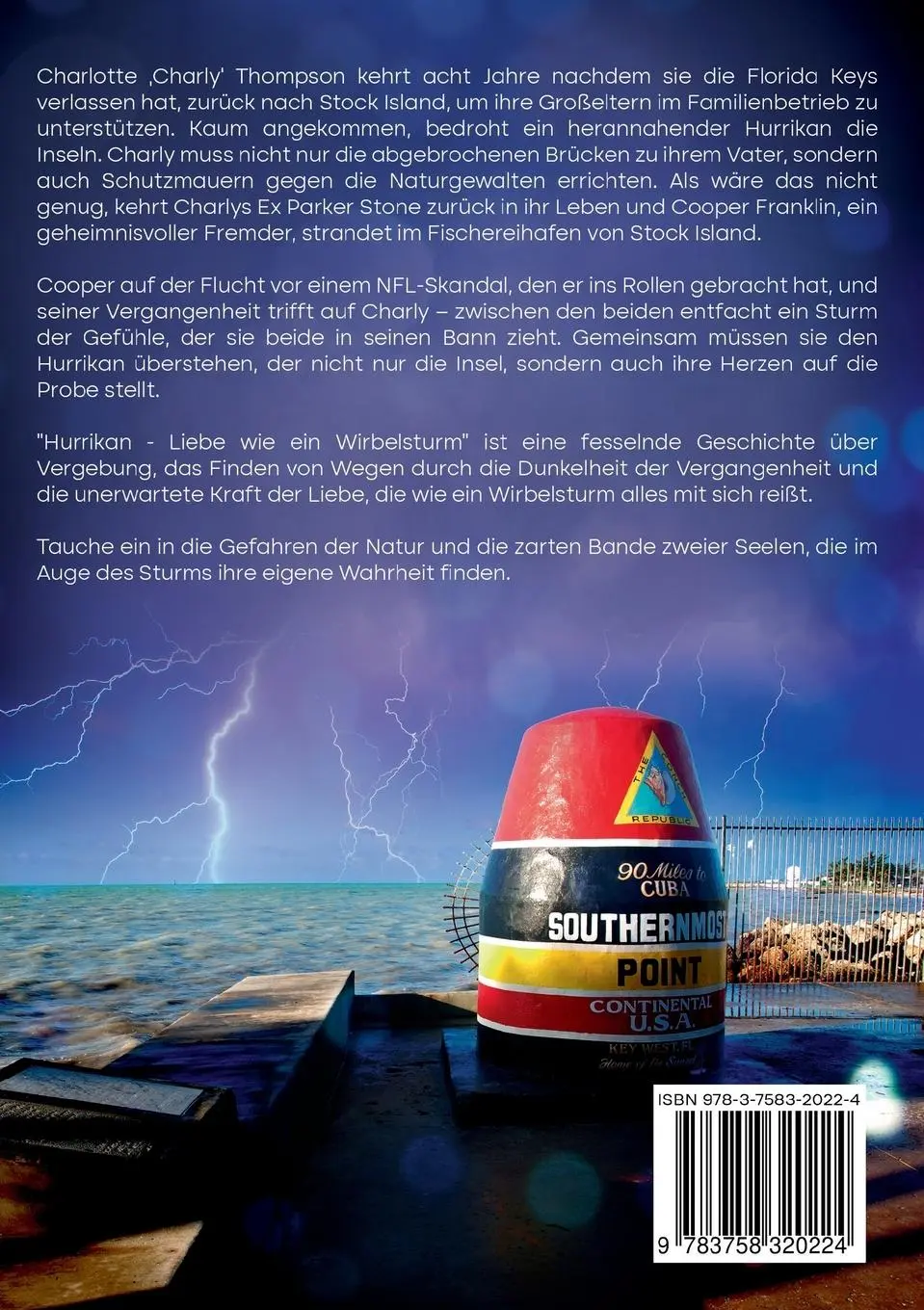 Rückseite: 9783758320224 | Hurrikan | Liebe wie ein Wirbelsturm | Sophie M. Seller | Taschenbuch