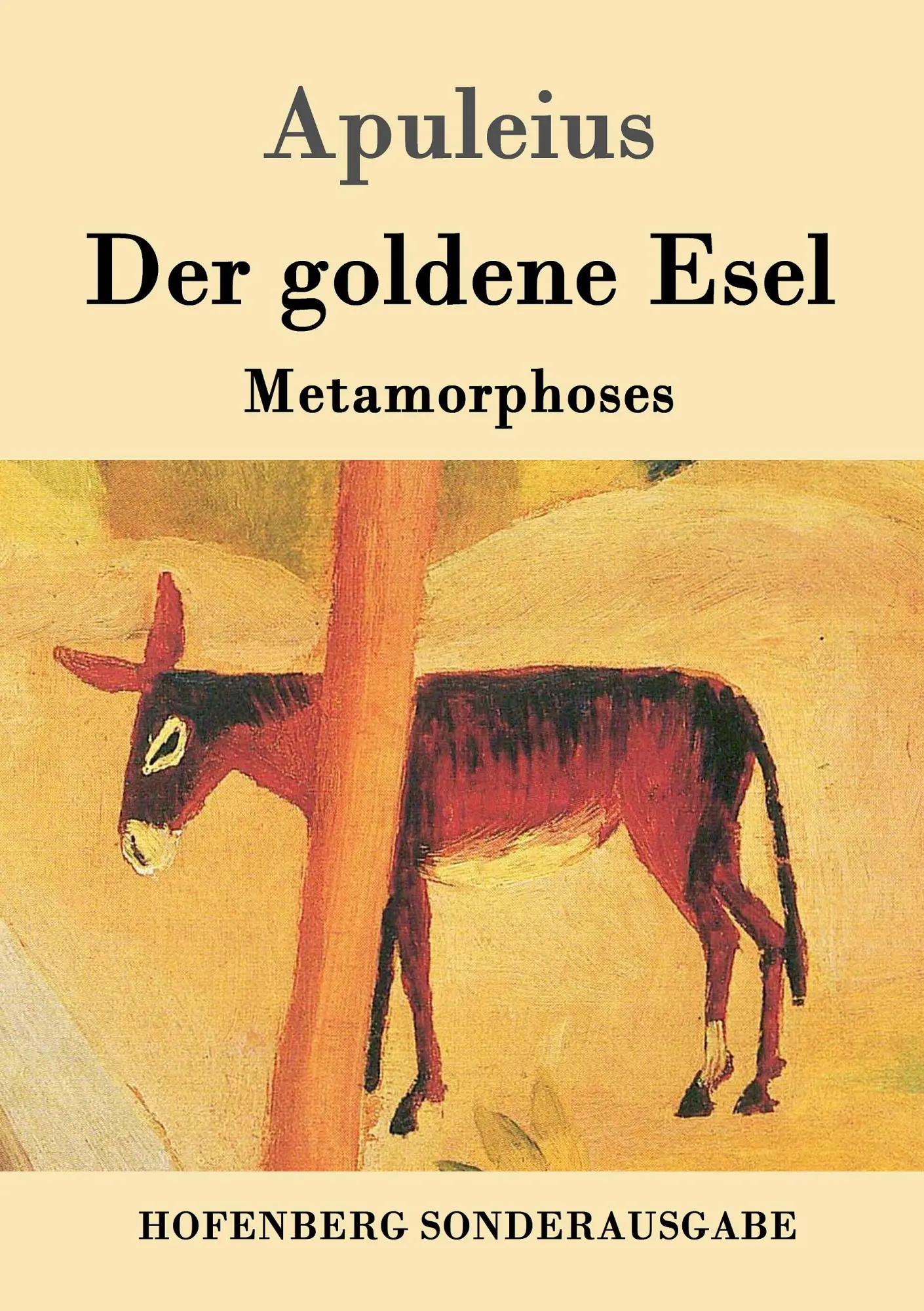 Cover: 9783843080224 | Der goldene Esel | Metamorphoses | Apuleius | Taschenbuch | 228 S.