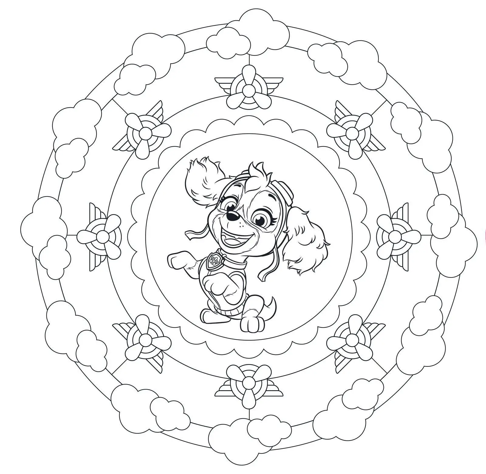Bild: 9783845130224 | PAW Patrol Mitmachbuch: Mandala-Malspaß | Taschenbuch | 80 S. | 2026