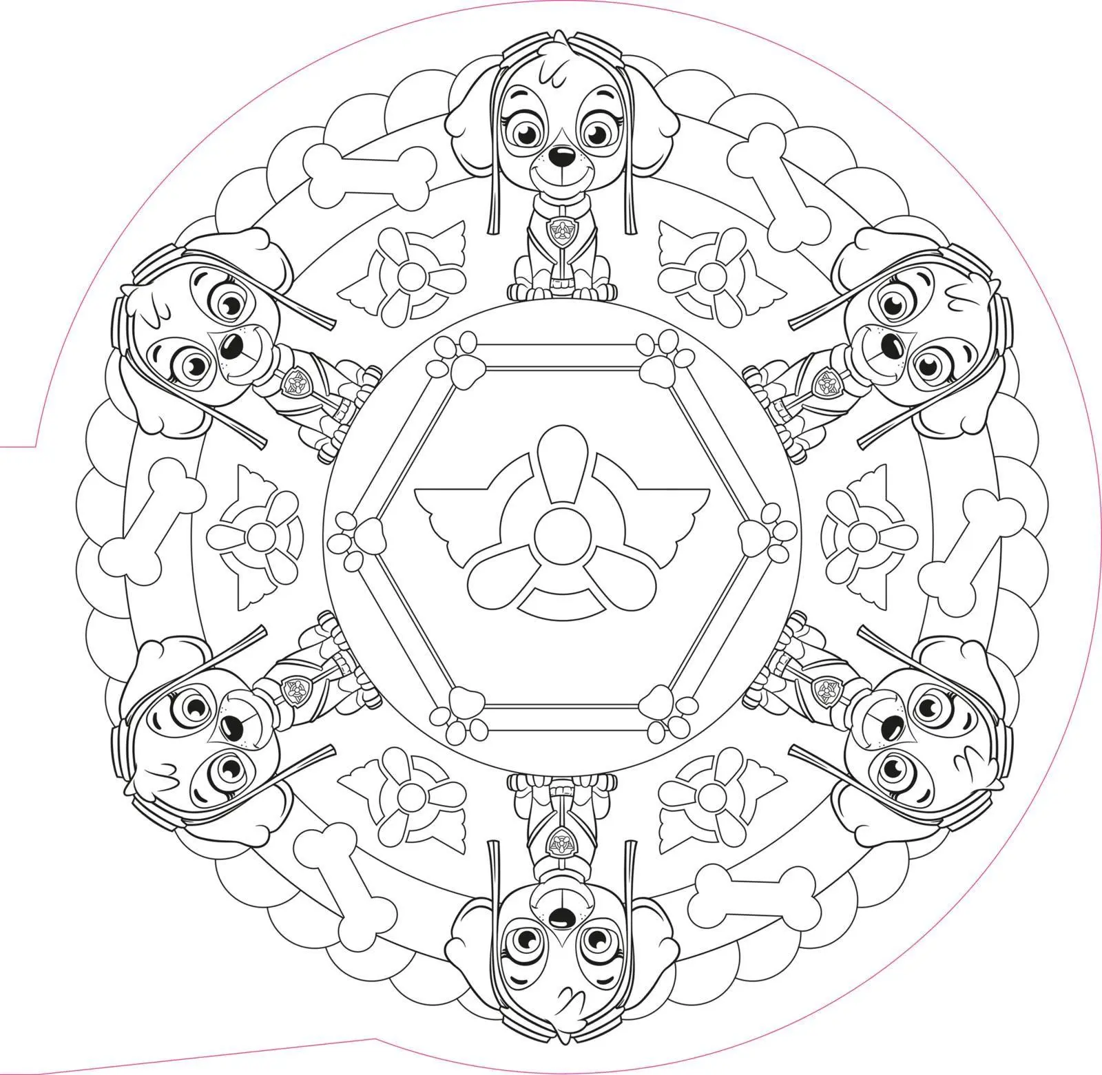 Bild: 9783845130224 | PAW Patrol Mitmachbuch: Mandala-Malspaß | Taschenbuch | 80 S. | 2026