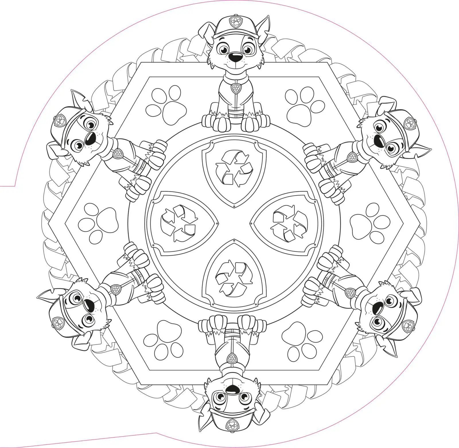 Bild: 9783845130224 | PAW Patrol Mitmachbuch: Mandala-Malspaß | Taschenbuch | 80 S. | 2026
