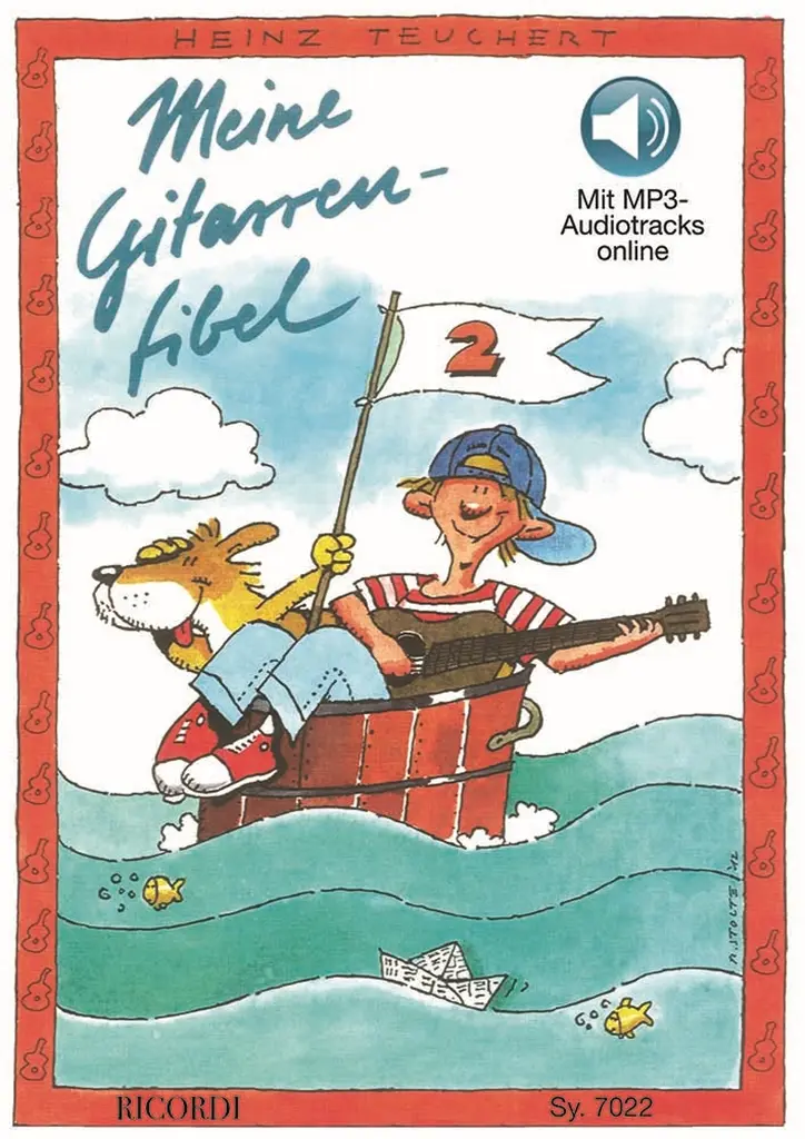 Cover: 9790204270224 | Meine Gitarrenfibel mit MP3-Audiotracks online. Bd.2 | Heinz Teuchert