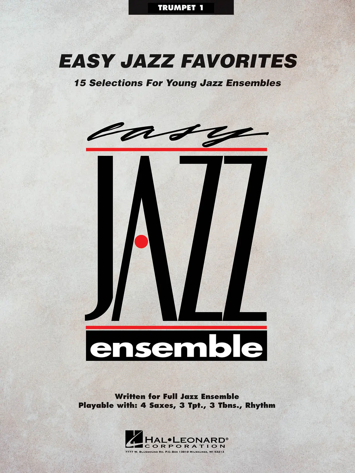 Cover: 73999820324 | Easy Jazz Favorites - Trumpet 1 | Taschenbuch | Einzelstimme | 1997