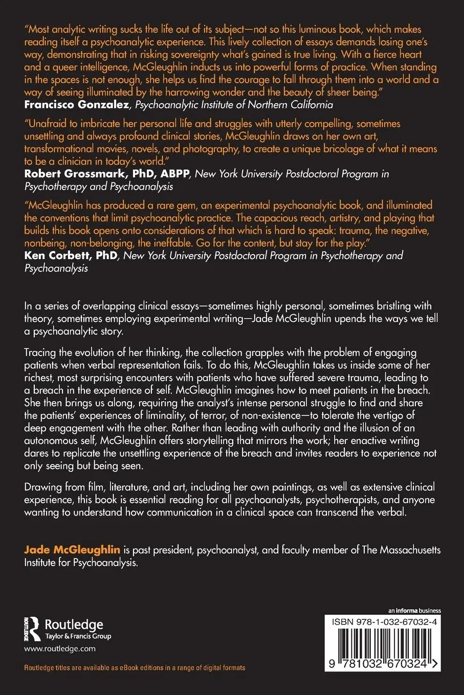 Rückseite: 9781032670324 | Clinical Storytelling, Art and the Problems of Being | McGleughlin