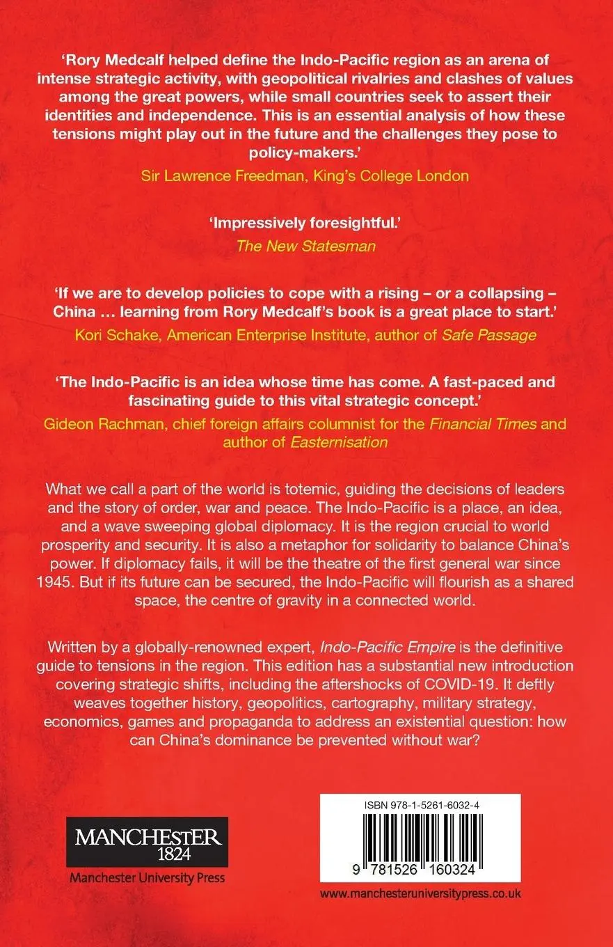 Rückseite: 9781526160324 | Indo-Pacific Empire | Rory Medcalf | Taschenbuch | Englisch | 2021