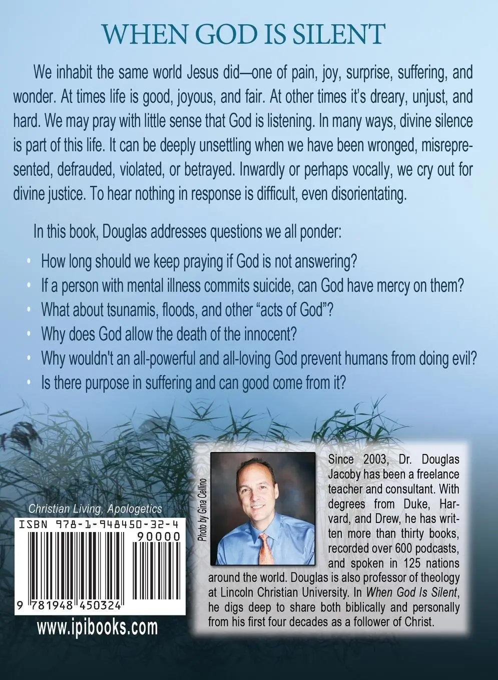 Rückseite: 9781948450324 | When God Is Silent | Douglas Jacoby | Taschenbuch | Englisch | 2024