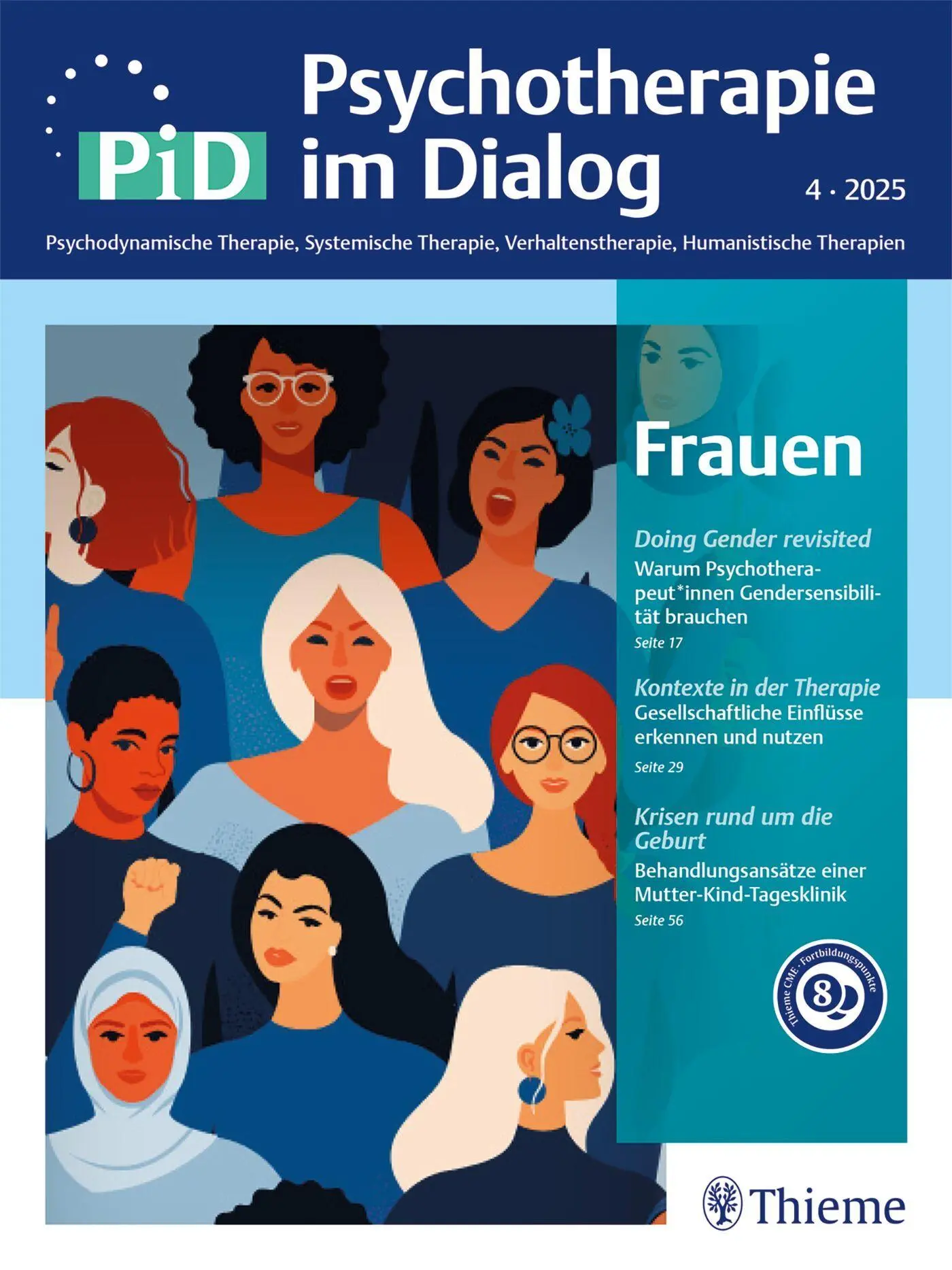 Cover: 9783132460324 | Frauen | PiD - Psychotherapie im Dialog | Taschenbuch | 110 S. | 2025