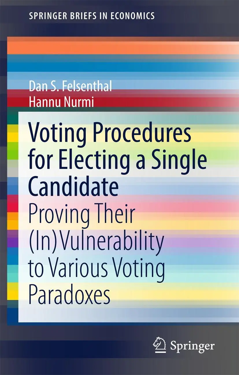 Cover: 9783319740324 | Voting Procedures for Electing a Single Candidate | Nurmi (u. a.) | xv