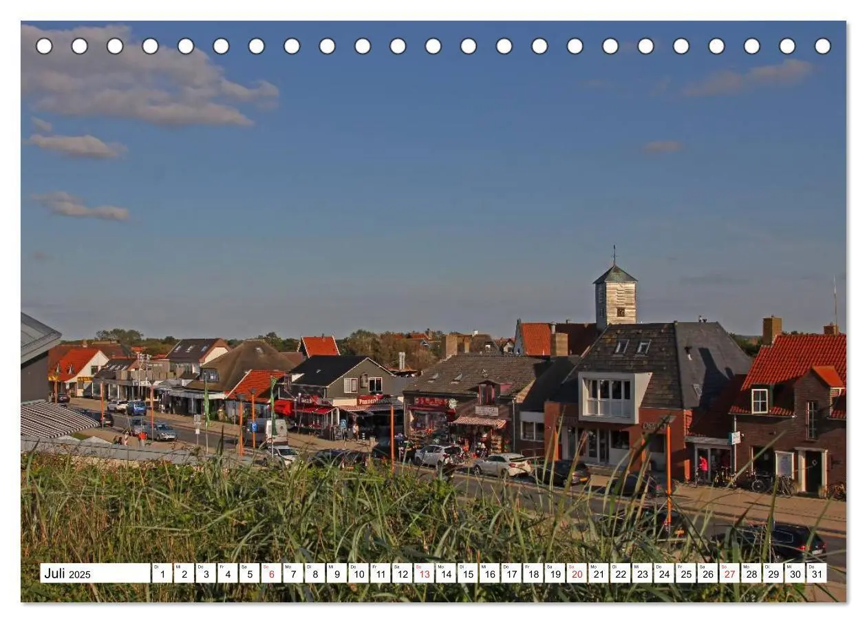 Bild: 9783435570324 | Callantsoog (Tischkalender 2025 DIN A5 quer), CALVENDO Monatskalender