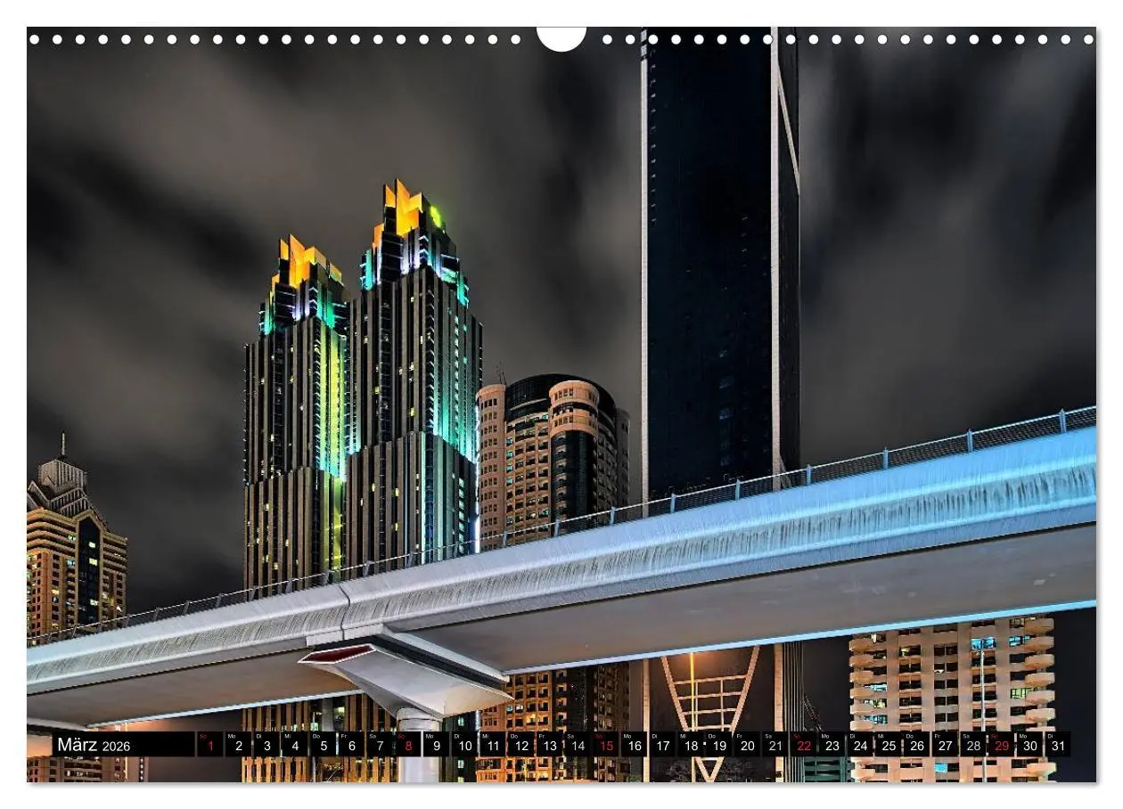 Bild: 9783516200324 | Dubai - City of dreams (Wandkalender 2026 DIN A3 quer), CALVENDO...