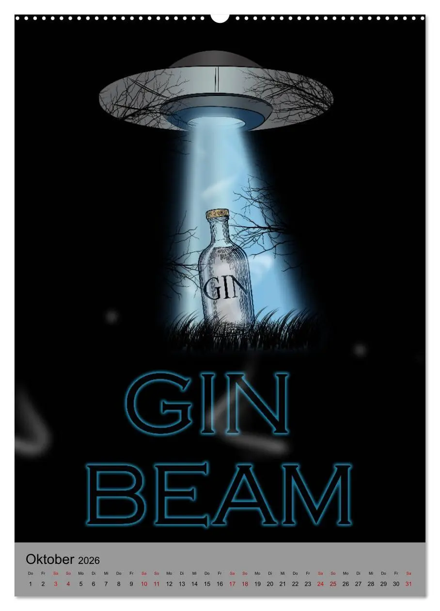 Bild: 9783516370324 | Gin &amp; Tonic - Fun Stuff (hochwertiger Premium Wandkalender 2026 DIN...