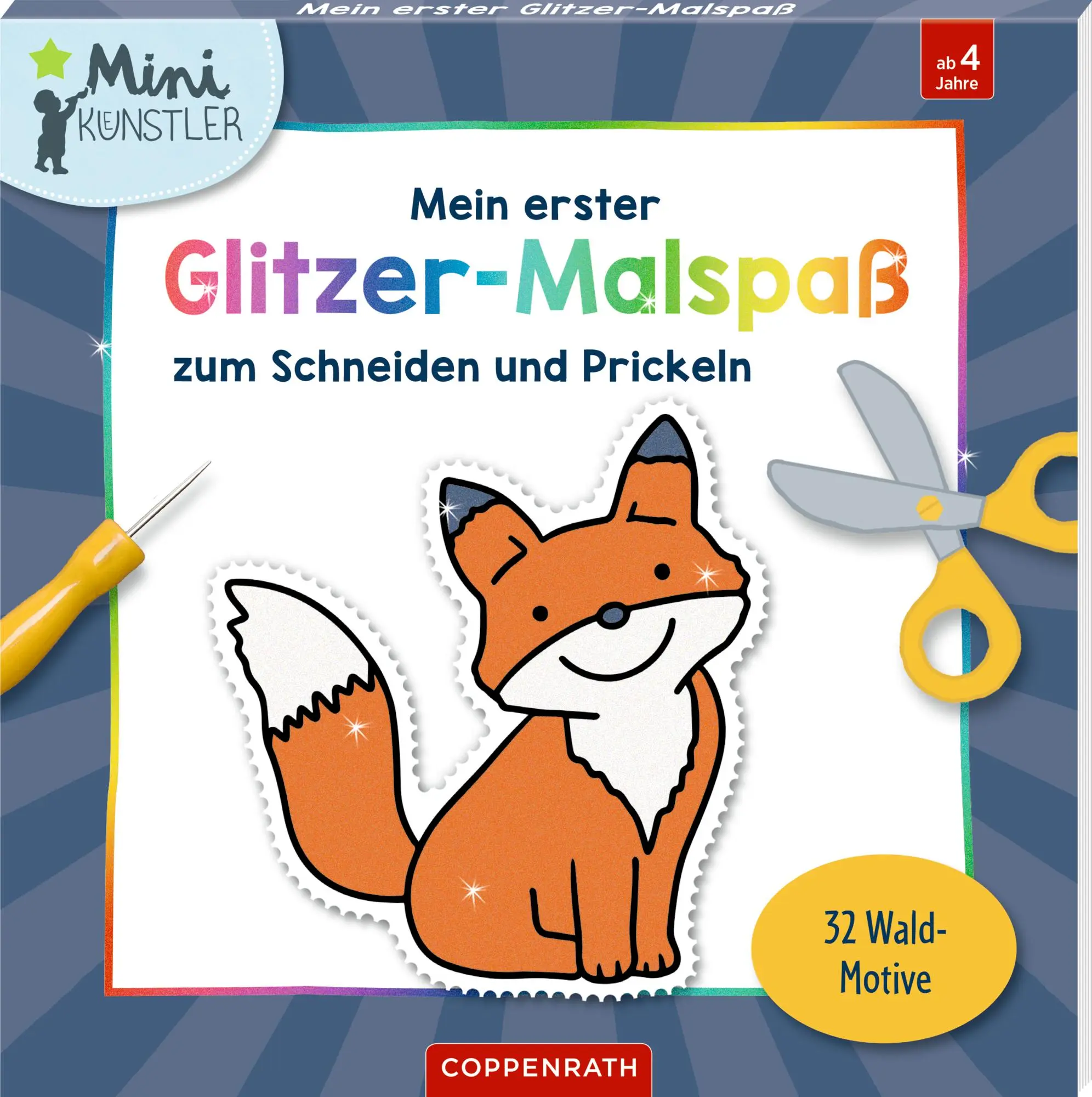 Cover: 9783649650324 | Mein erster Glitzer-Malspaß zum Schneiden und Prickeln | Taddicken