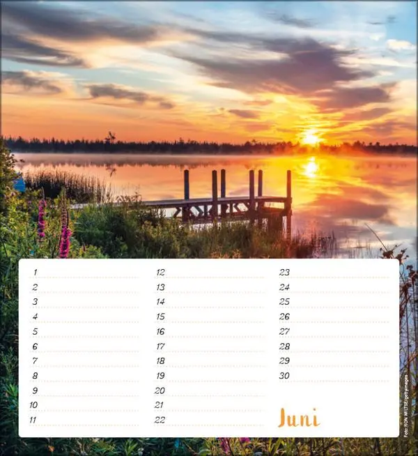 Bild: 9783731890324 | Geburtstagskalender Augenblicke der Stille | Verlag Korsch | Kalender