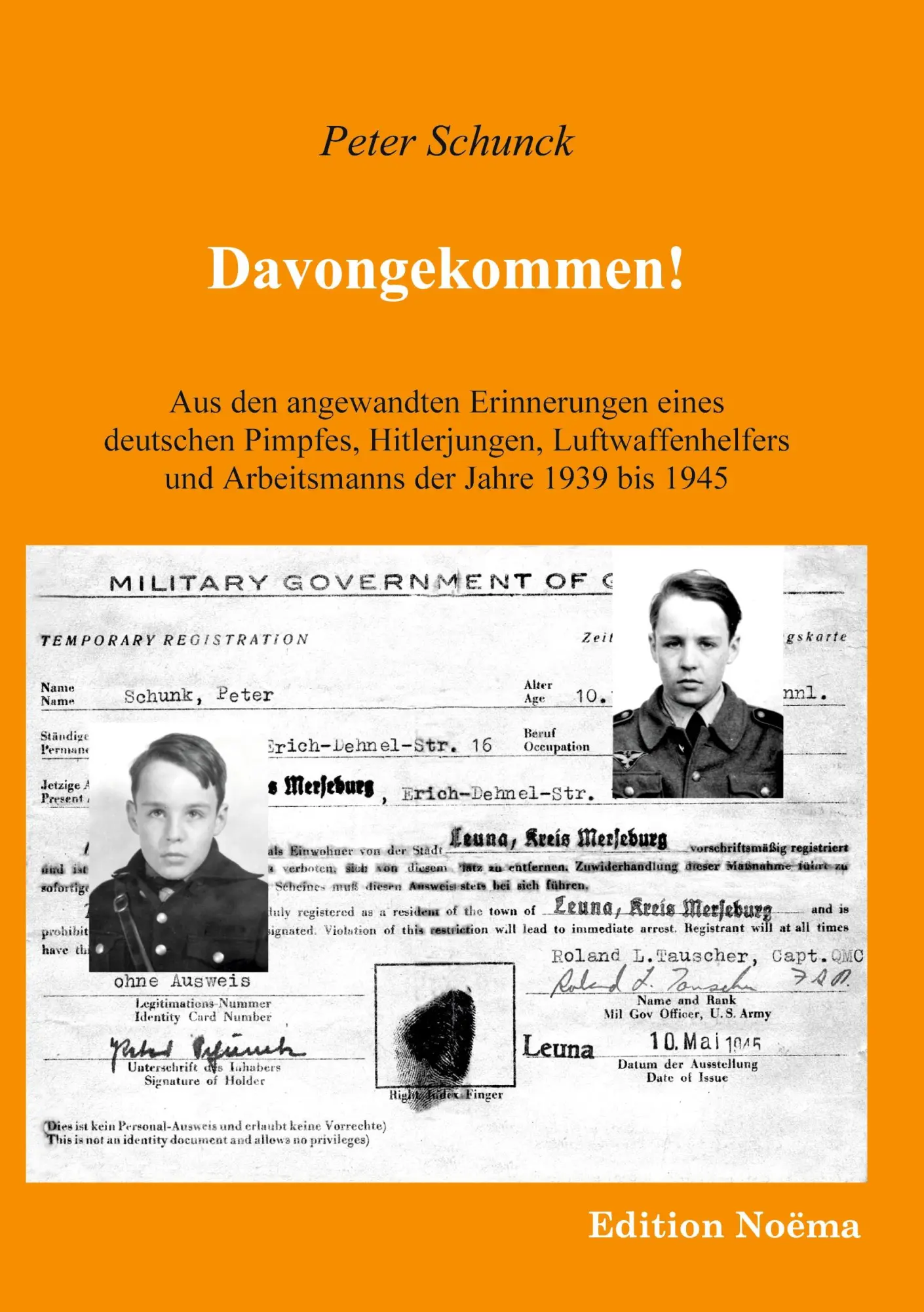 Cover: 9783898210324 | Davongekommen! | Peter Schunck | Taschenbuch | Paperback | 136 S.