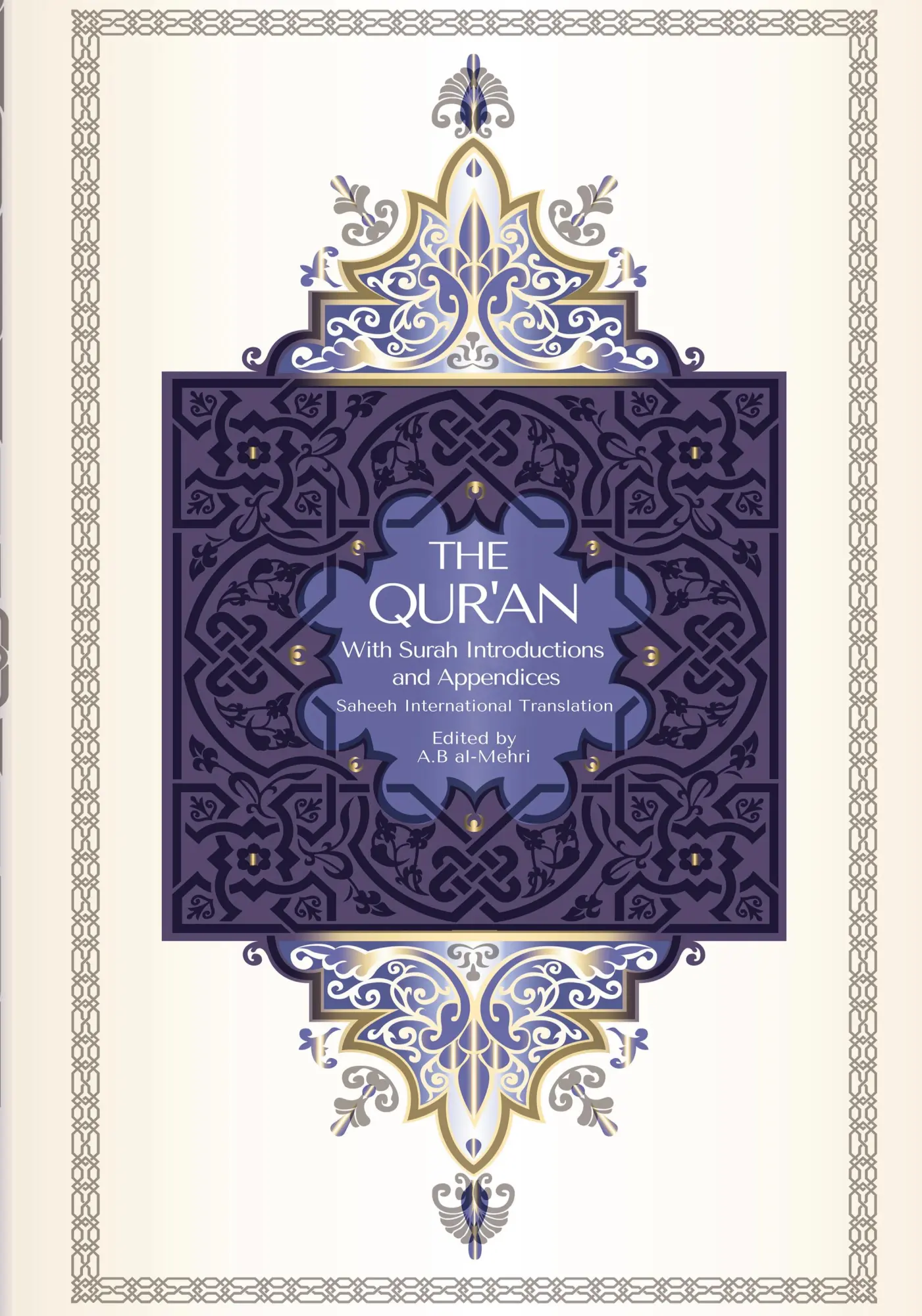 Cover: 9789394770324 | The Qur'an - Saheeh International Translation | A. B Al-Mehri | Buch