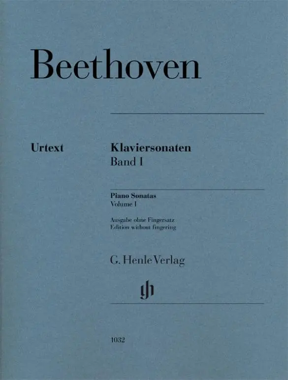 Cover: 9790201810324 | Klaviersonaten 1 br., Urtext | Ludwig van Beethoven | Taschenbuch