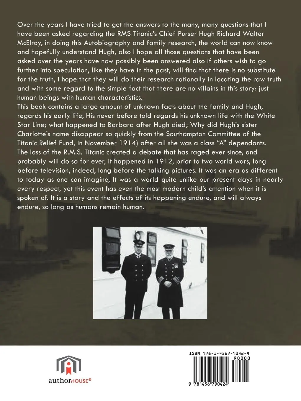 Rückseite: 9781456790424 | Death of a Purser | Frank McElroy | Taschenbuch | Englisch | 2011