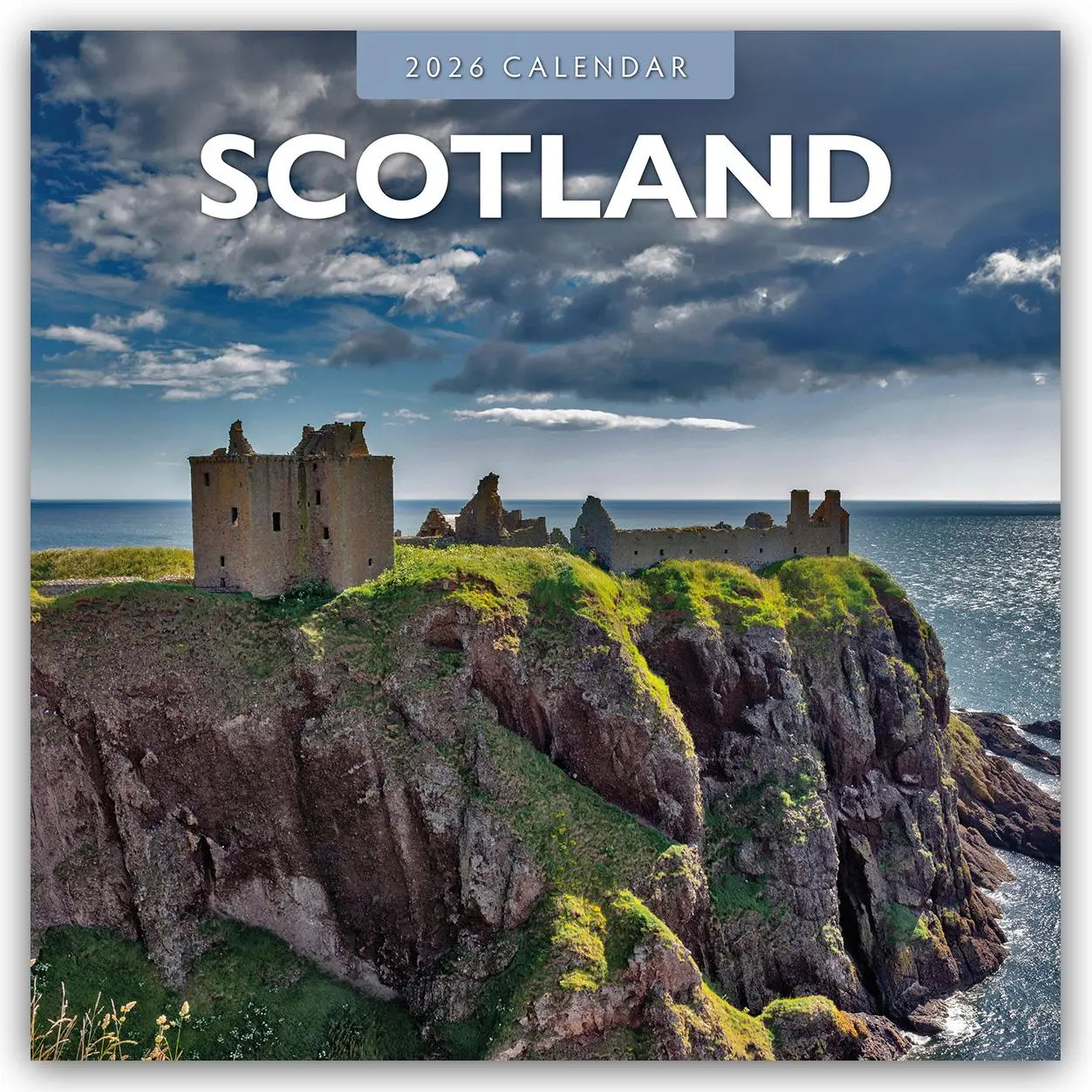 Cover: 9781837010424 | Scotland - Schottland 2026 - 16-Monatskalender | Robin Red | Kalender