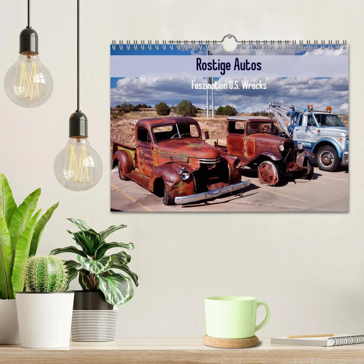 Bild: 9783457960424 | Rostige Autos. Faszination U.S. Wracks (Wandkalender 2026 DIN A4...