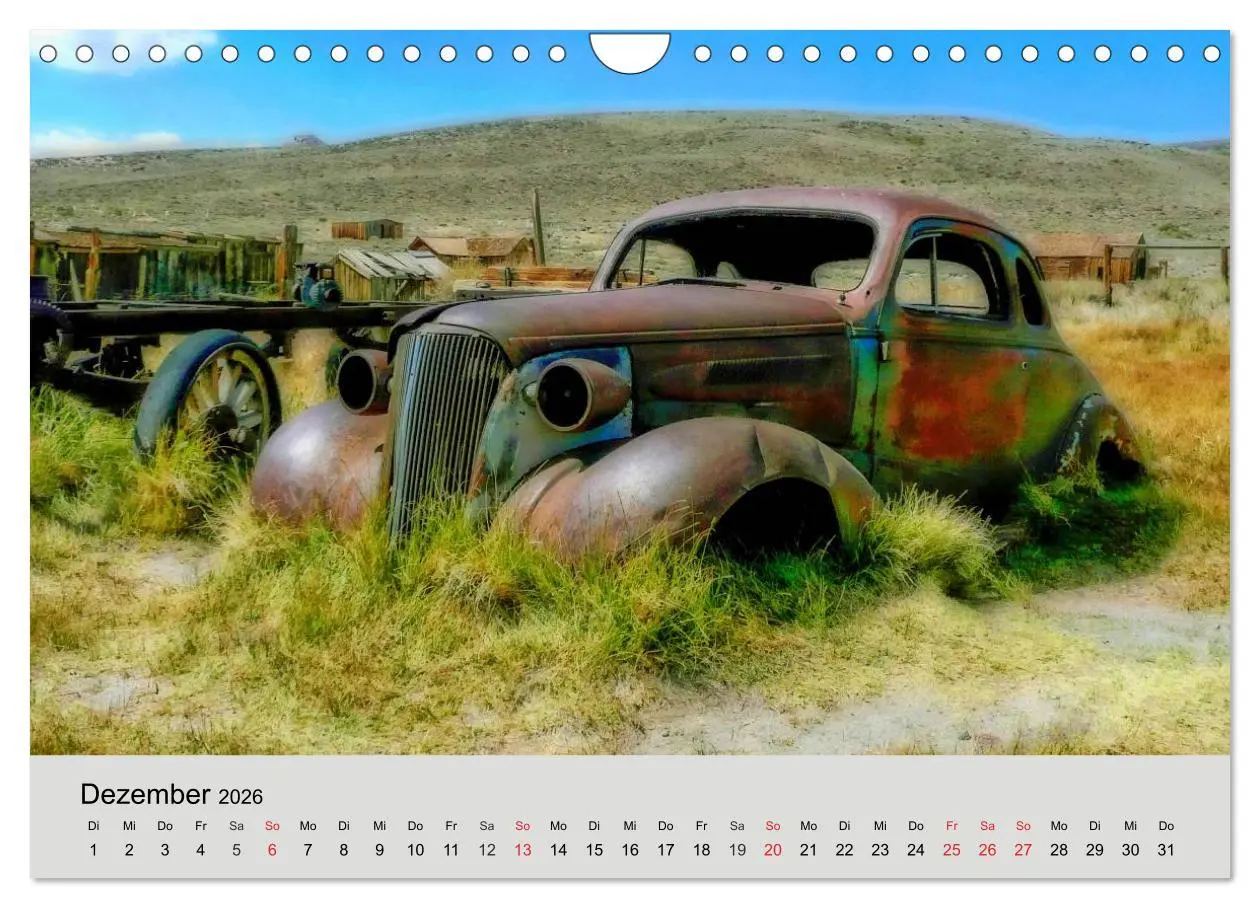 Bild: 9783457960424 | Rostige Autos. Faszination U.S. Wracks (Wandkalender 2026 DIN A4...