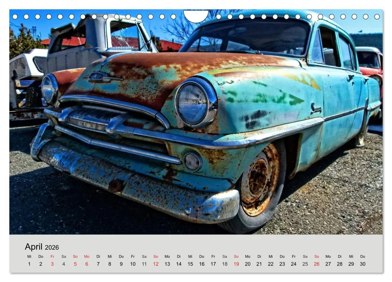 Bild: 9783457960424 | Rostige Autos. Faszination U.S. Wracks (Wandkalender 2026 DIN A4...
