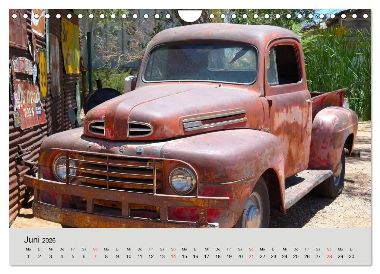 Bild: 9783457960424 | Rostige Autos. Faszination U.S. Wracks (Wandkalender 2026 DIN A4...