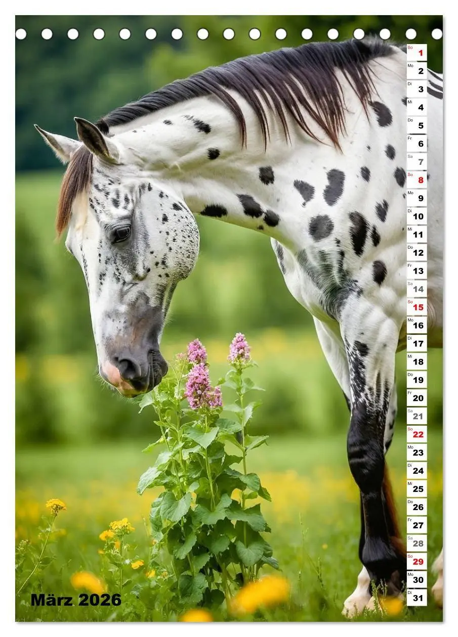 Bild: 9783516670424 | Pferdekalender - Wunderschöne Pferde in Natur und Portraits...