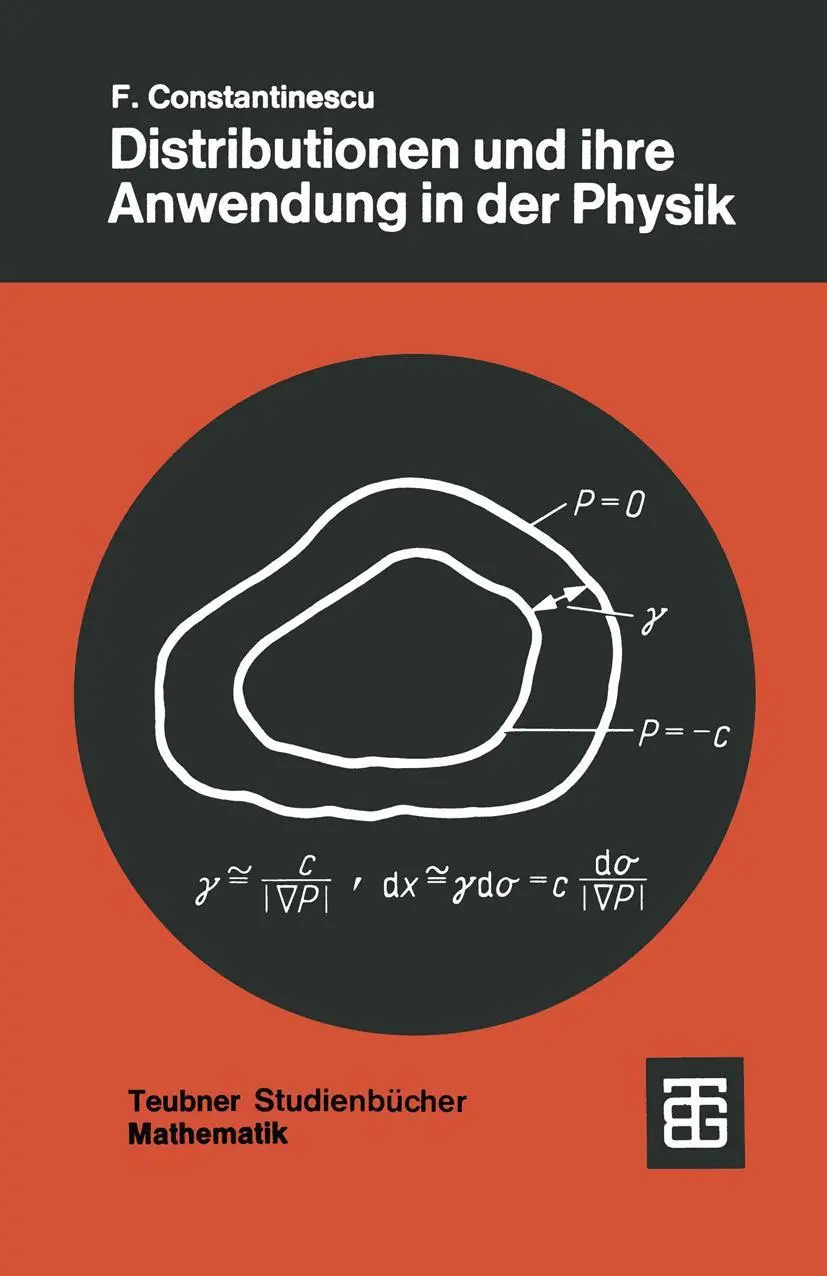 Cover: 9783519020424 | Distributionen und ihre Anwendung in der Physik | Constantinescu